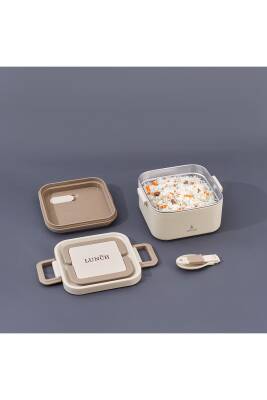 Bento Lunch Box Kare Beige 700 ml - 1