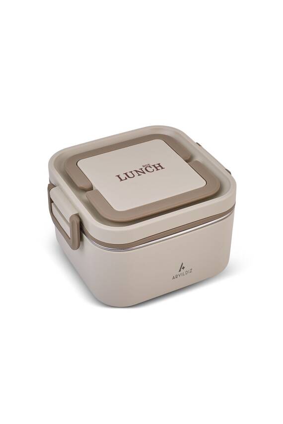 Bento Lunch Box Kare Beige 700 ml - 2