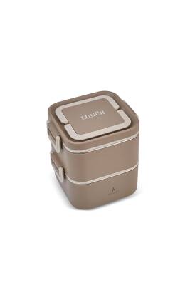 Bento Lunch Box Kare Haki 1400 ml - 2
