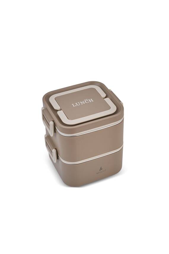 Bento Lunch Box Kare Haki 1400 ml - 2
