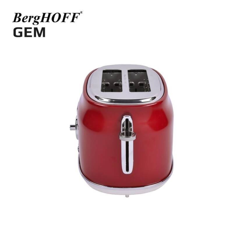Berghoff 7950040 GEM RETRO Kırmızı İki Dilim Ekmek Kızartma Makinesi - 2