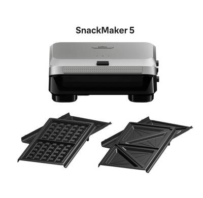 Braun Snack Maker 5 SM5005 Sandviç, Waffle ve Tost Makinesi Silver - 1