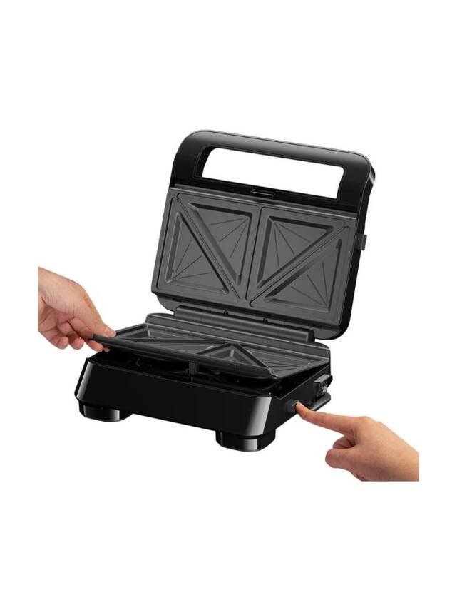 Braun Snack Maker 5 SM5005 Sandviç, Waffle ve Tost Makinesi Silver - 4