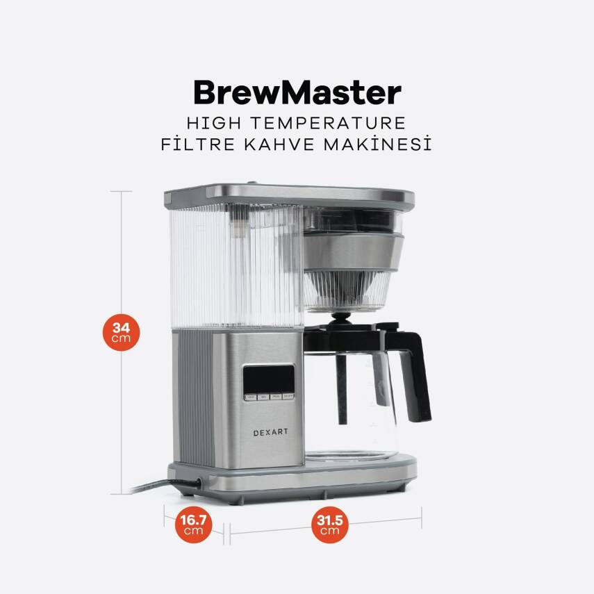 BrewMaster High Temperature Filtre Kahve Makinesi Uyumlu - 2