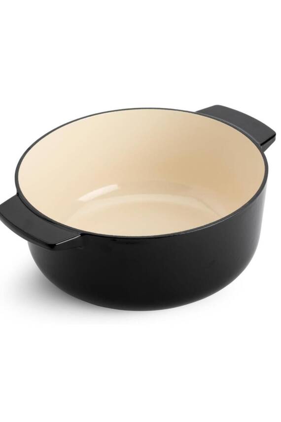 Cc006061-001 5.2 Litre 26 Cm. Döküm Demir Tencere - Siyah - 2