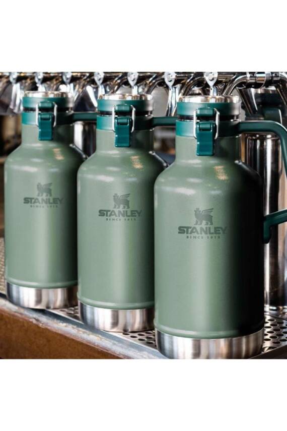 Classic Easy-pour Growler Termos 1,9 L Yeşil - 6