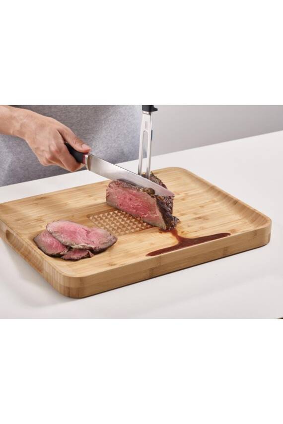 Cut&carve Plus Büyük Bambu Kesme Tahtası - 1