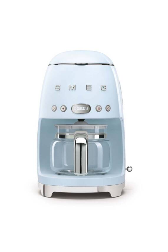 Smeg DCF02PBEU Retro Mavi 1.4 Litre 10 Bardak Filtre Kahve Makinesi - 1