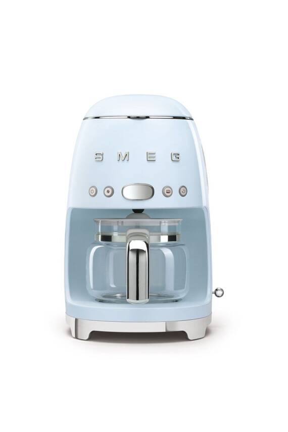 Smeg DCF02PBEU Retro Mavi 1.4 Litre 10 Bardak Filtre Kahve Makinesi - 2