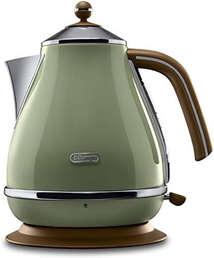 Delonghi KBOV2001.GR Icona Vintage Yeşil 2000 Watt 1.7 Litre Çelik Kettle - 1