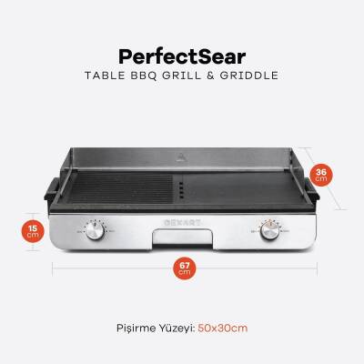 Dt-06 Perfectsear Table Bbq Elektrikli Izgara - 2