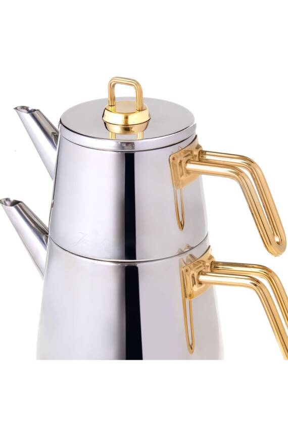 Jumbo 1000023400002 Doha Titanyum Gold Çaydanlık - 2