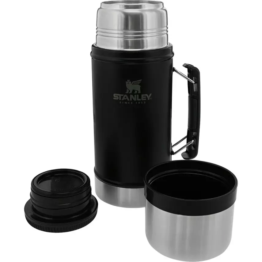 Efsane Klasik Seri-0.94 Litre Vakumlu Çelik Yemek Termosu - 1