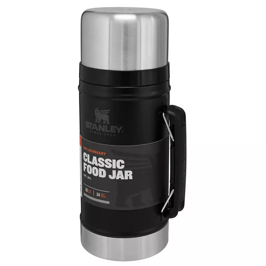 Efsane Klasik Seri-0.94 Litre Vakumlu Çelik Yemek Termosu - 3