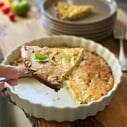 Emile Henry 26024 24 cm Yuvarlak Krem Tart ve Börek Fırın Kabı - 3