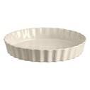 Emile Henry 26032 32 cm Yuvarlak Krem Tart Börek ve Flan Fırın Kabı - 1