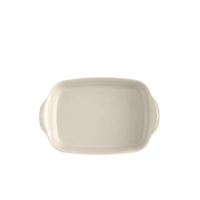 Emile Henry 29650 Krem 30x19 cm Dikdörtgen Fırın Kabı - 3