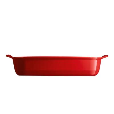 Emile Henry 349654 Dikdörtgen 42x28 cm Kırmızı Fırın Kabı - 4