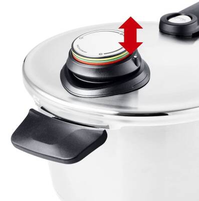 Fissler Vitavit Premium 3PRG Mat Gümüş 6 + 3.5 Litre Düdüklü Tencere - 4