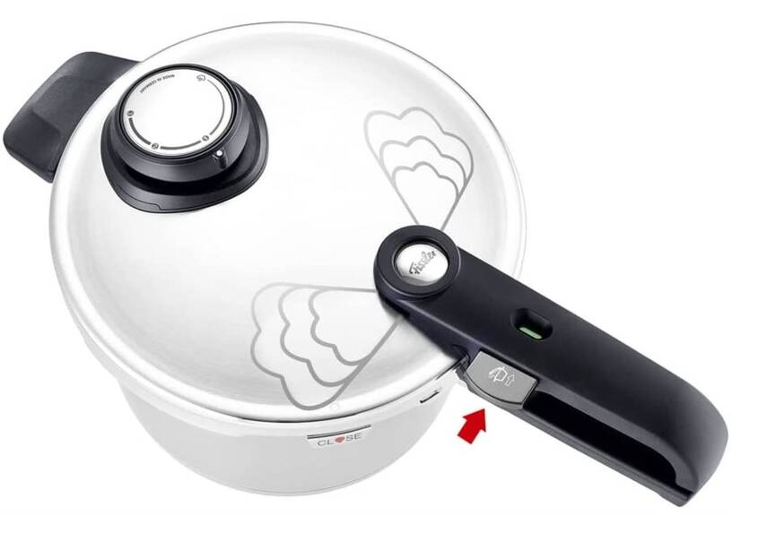 Fissler Vitavit Premium 3PRG Mat Gümüş 6 + 3.5 Litre Düdüklü Tencere - 5