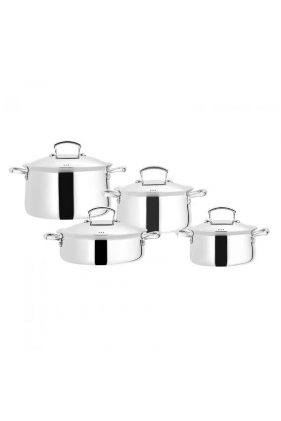 Jumbo 500.01.01.2370 Flame 4 Parça Tencere Seti - 4