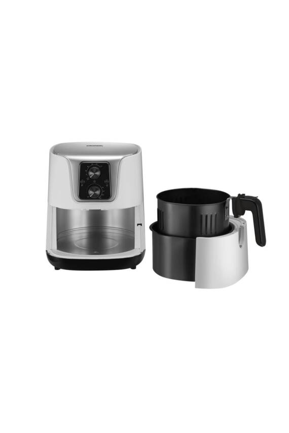 Grundig FR 4032 A Fresh AirFryer 3 Litre Gümüş Yağsız Fritöz - 4