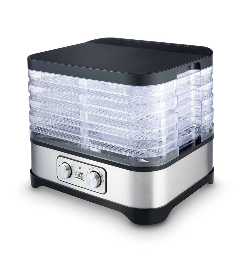 Fritel DH 2025 Gümüş 250 Watt Meyve ve Sebze Kurutucu 5 Tepsili - 1