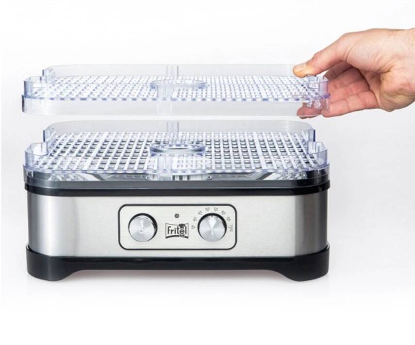 Fritel DH 2025 Gümüş 250 Watt Meyve ve Sebze Kurutucu 5 Tepsili - 2