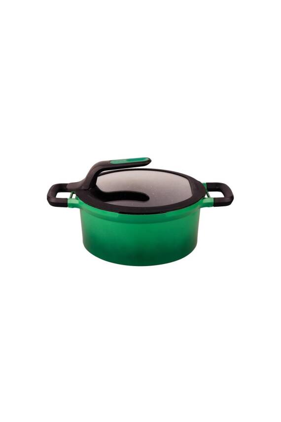 Gem 8501335 Stay Cool Derin Tencere Açık Yeşil 24 Cm - 1