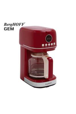 Berghoff 7950402 GEM RETRO 15 bardak Kırmızı Filtre Kahve Makinesi - 2