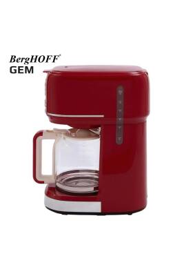 Berghoff 7950402 GEM RETRO 15 bardak Kırmızı Filtre Kahve Makinesi - 3