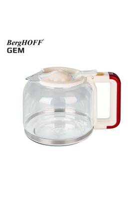 Berghoff 7950402 GEM RETRO 15 bardak Kırmızı Filtre Kahve Makinesi - 4