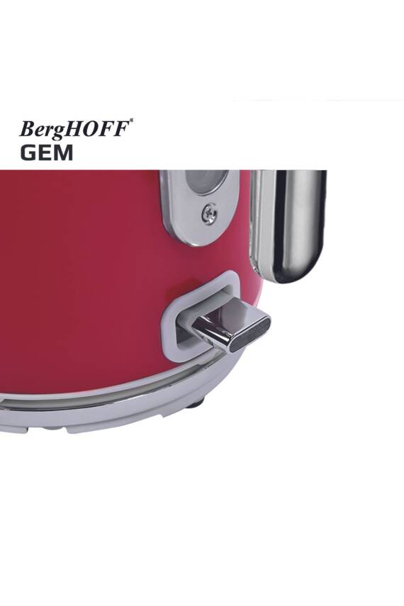 Gem Retro 1.7 Litre Kırmızı Su Isıtıcı - 4