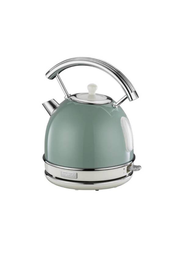 Gem Retro 1.7 Litre Mint Yeşil Yuvarlak Su Isıtıcı - 1