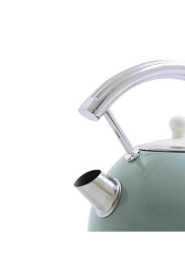 Gem Retro 1.7 Litre Mint Yeşil Yuvarlak Su Isıtıcı - 3