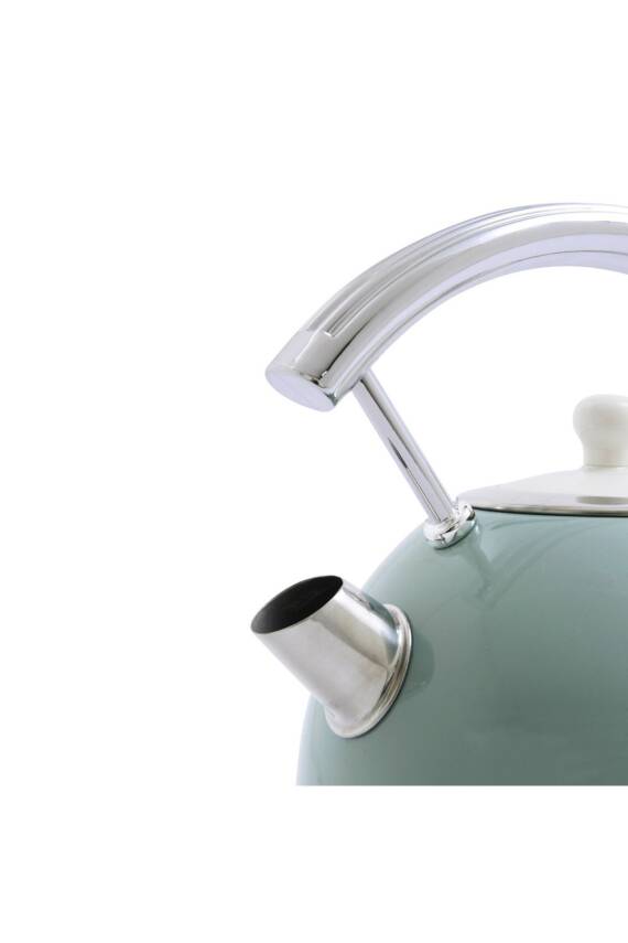 Gem Retro 1.7 Litre Mint Yeşil Yuvarlak Su Isıtıcı - 3