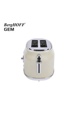 Gem Retro Krem Rengi Iki Dilim Ekmek Kızartma Makinesi - 2