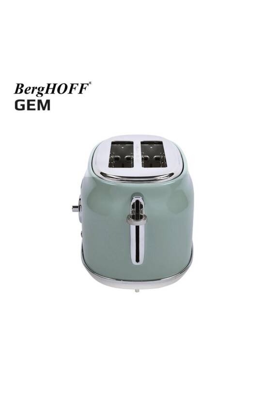 Gem Retro Mint Yeşil Iki Dilim Ekmek Kızartma Makinesi - 3