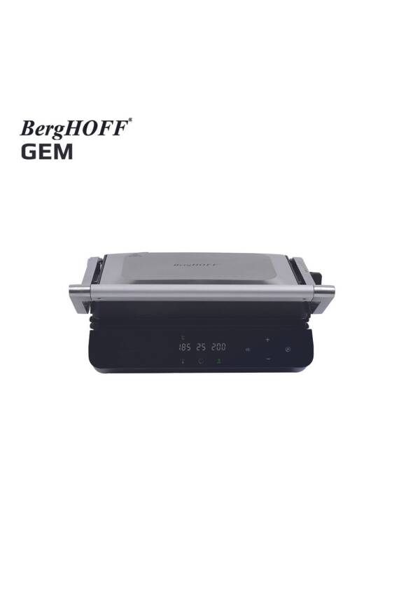 Gem Retro Tıtan Gümüş Gri Çelik Izgara Tost Makinesi - 2