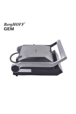 Gem Retro Tıtan Gümüş Gri Çelik Izgara Tost Makinesi - 4