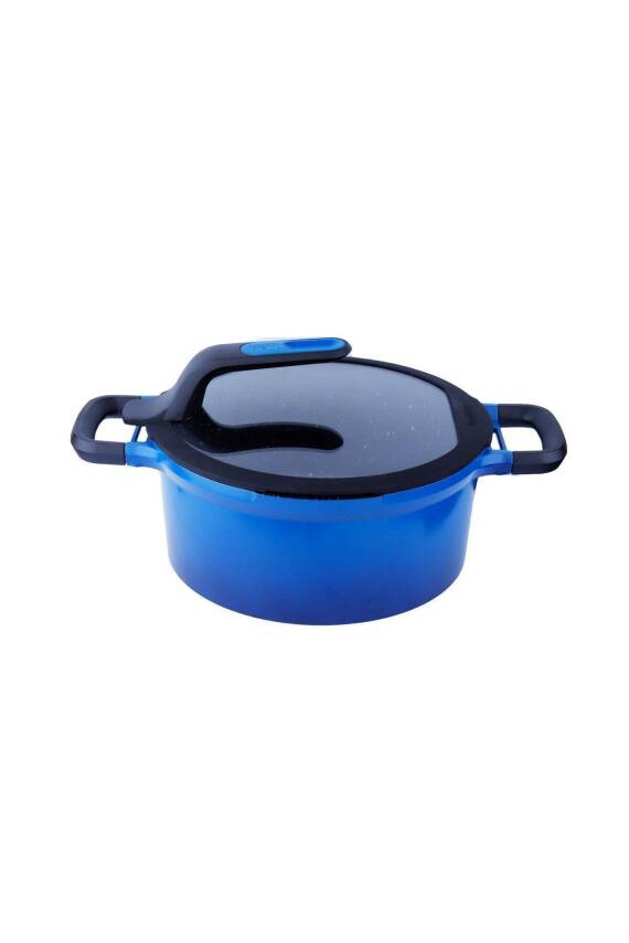 Gem Stay Cool Derin Tencere Mavi 24 Cm - 1