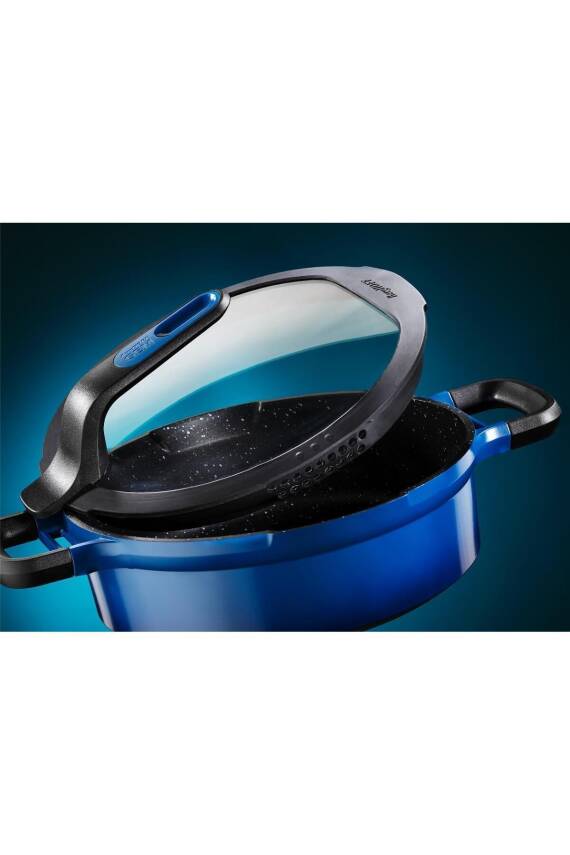 Gem Stay Cool Derin Tencere Mavi 24 Cm - 2