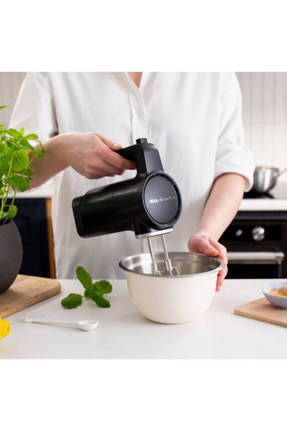KitchenAid 5KHMR762BM Go Kablosuz Serisi El Mikseri Bataryalı - 6