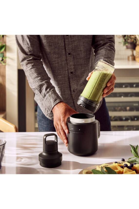 Go 5ksbr200bm Kablosuz Mini Blender Bataryasız Siyah - 6