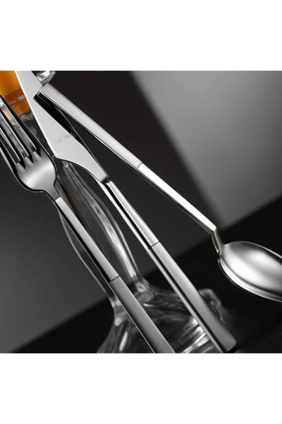 Gusto Prestige Mat 89 Parça 12 Kişilik Çatal Kaşık Bıçak Takımı - 2