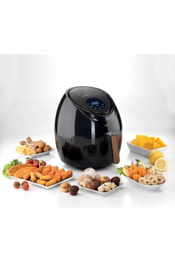 Hfp50.000bk Air Fryer Xxl 5.5 Litre Fritöz - 4