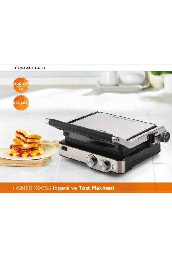 Hgm80.000ss 2000 W Grill Tost Makinasi - 7