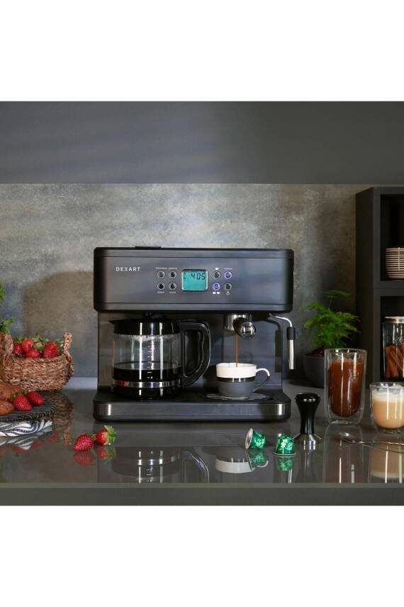 Home Barista 3-in-1 Filtre Kahve Espresso Makinesi - 7