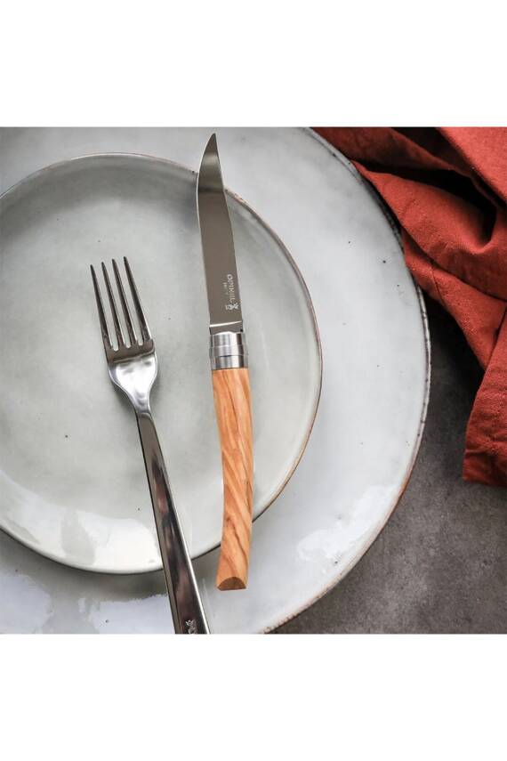 Inox Olivewood 4lü Et Bıçağı - 2