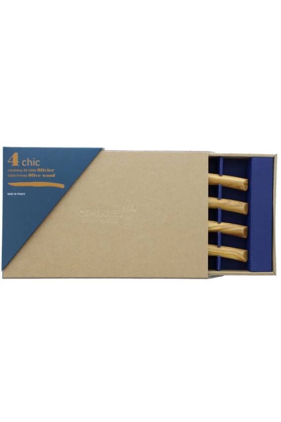 Inox Olivewood 4lü Et Bıçağı - 5